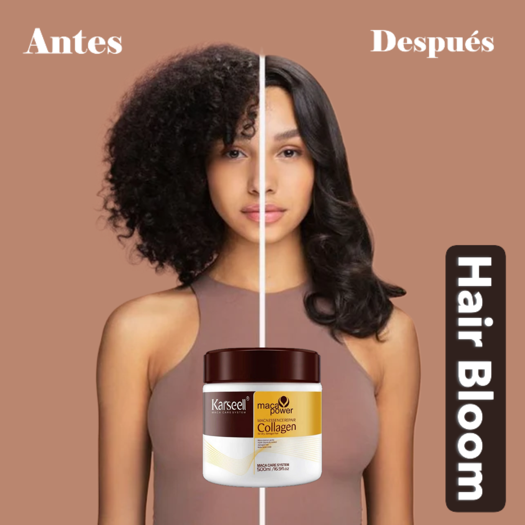 HairBloom-Nutre, repara y da vida a tu cabello desde la primera aplicación